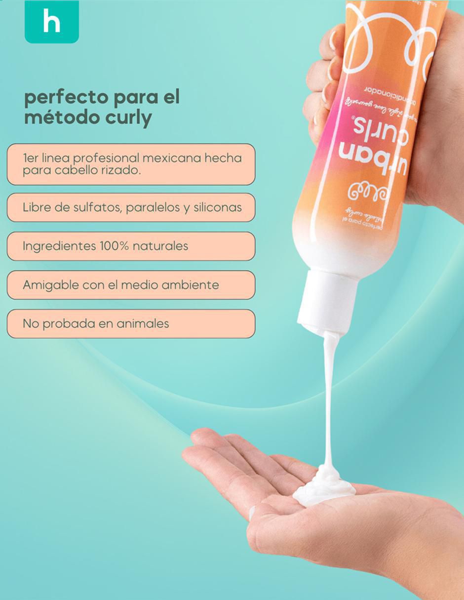 Acondicionador para cabello rizado