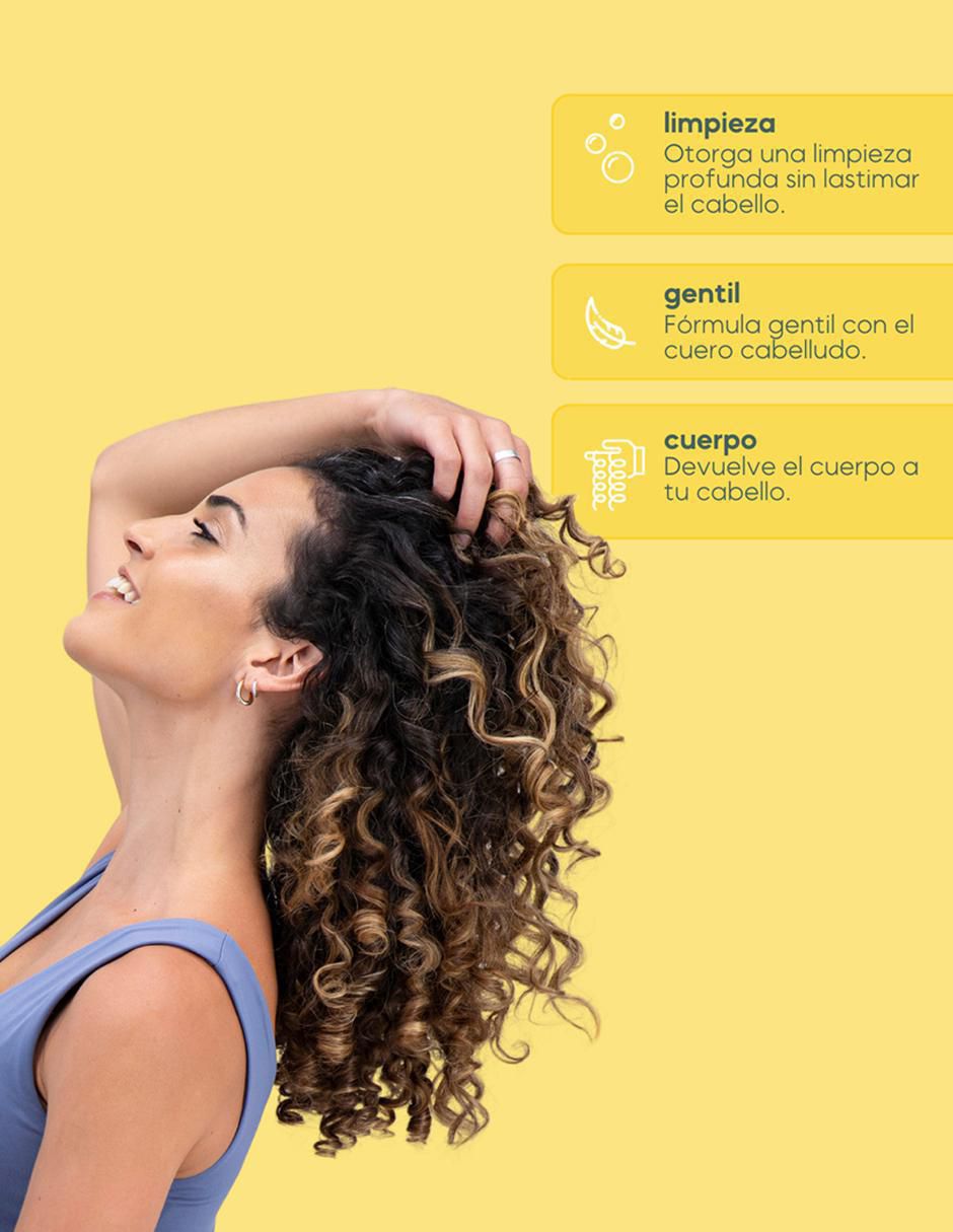 Shampoo para cabello rizado sin sal 4
