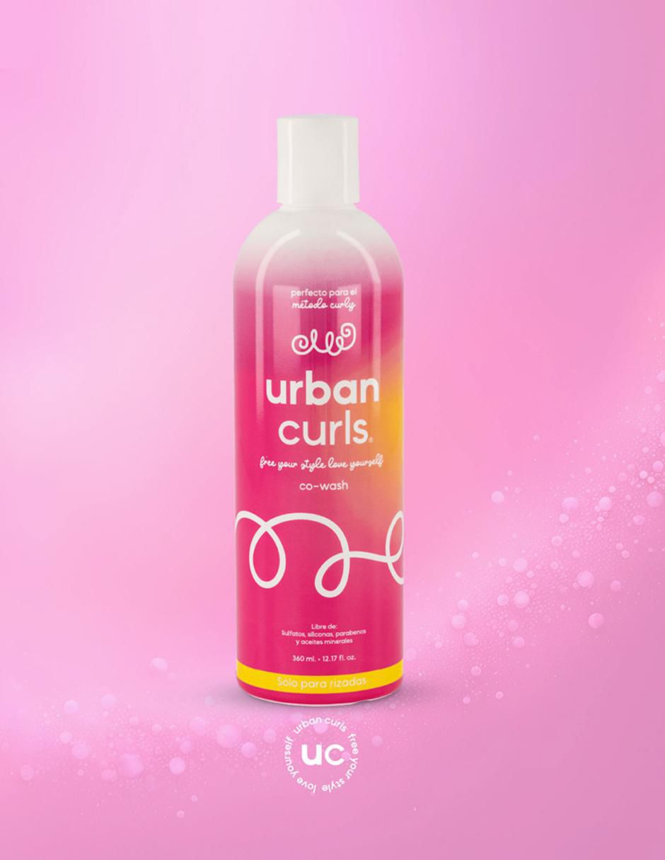 Shampoo para cabello rizado y ondulado Co-wash sin sulfatos