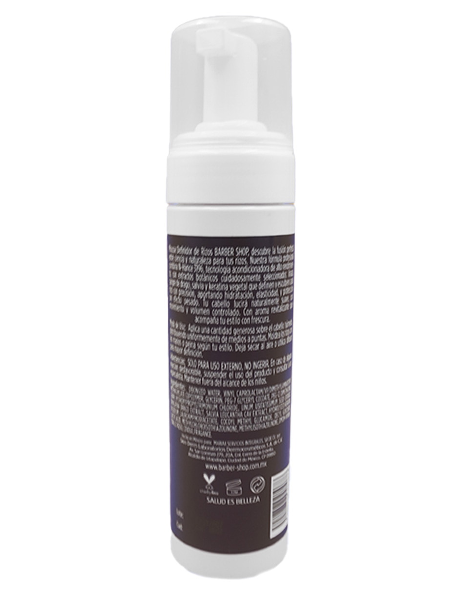 Mousse para cabello rizado para definir 3