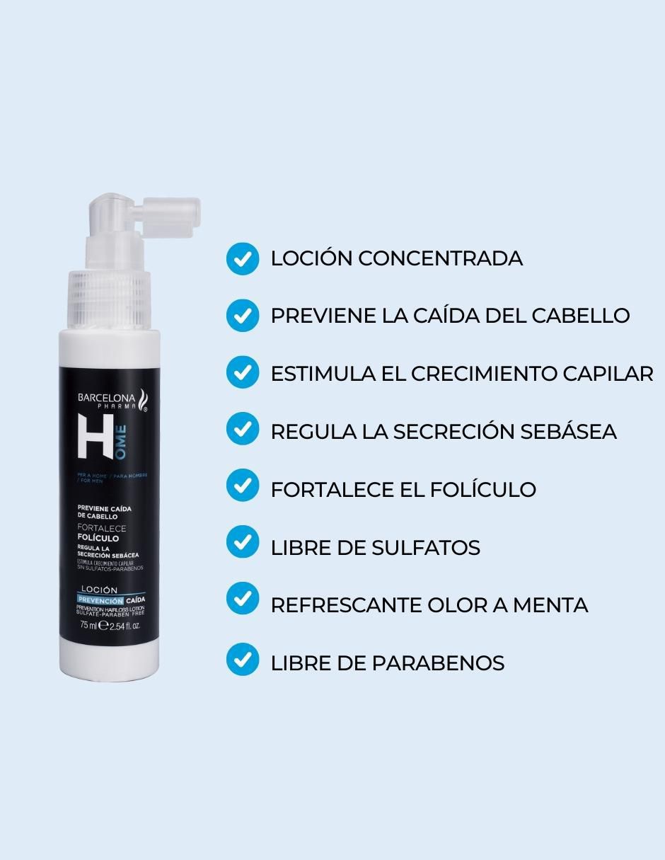 Set tratamiento capilar de loción anticaída con prohairin β4 3