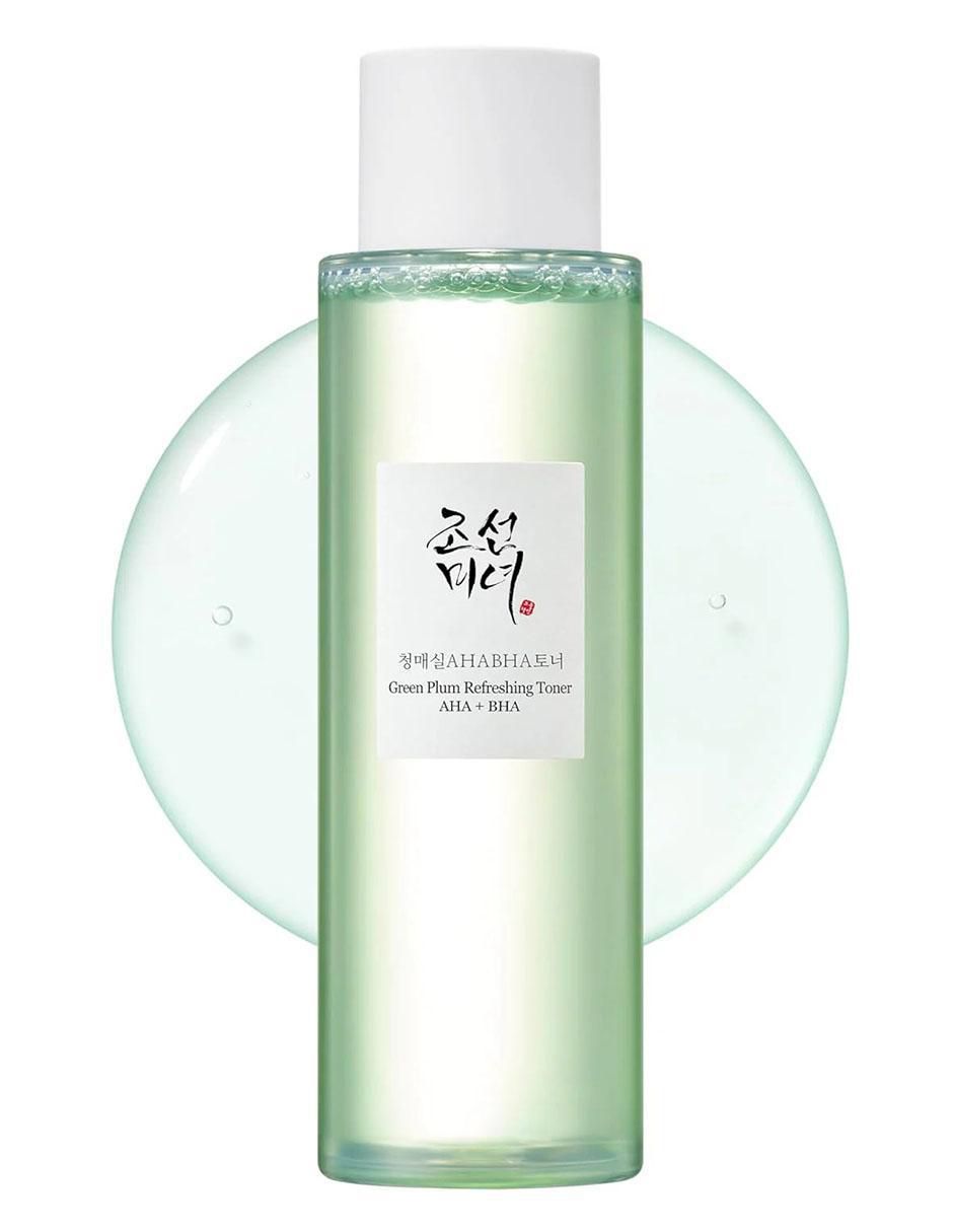 Tónico facial refrescante de ciruela verde AHA + BHA 2