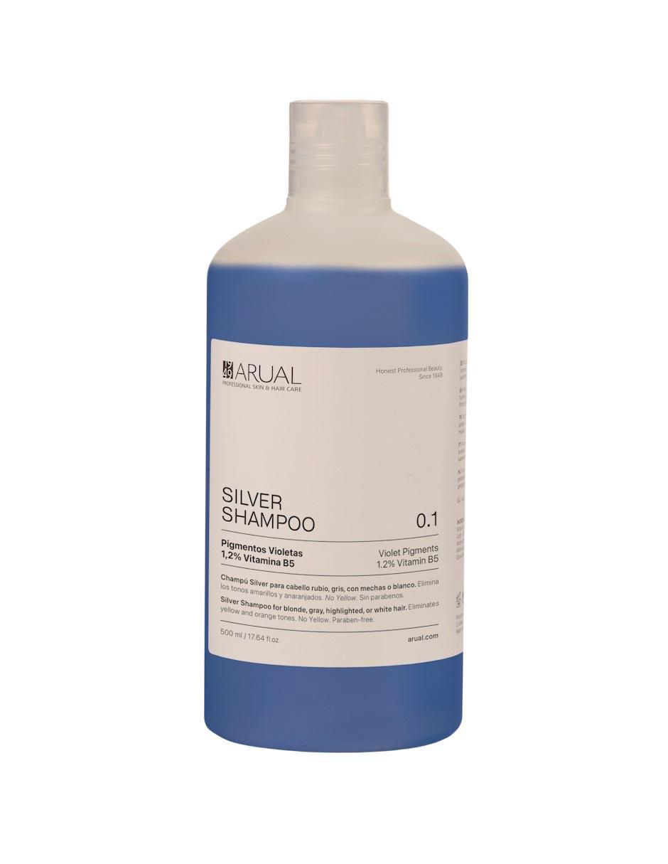 Shampoo matizador de canas para cabello Silver 500 ml Shampoo matizador de canas para cabello Silver 500 ml