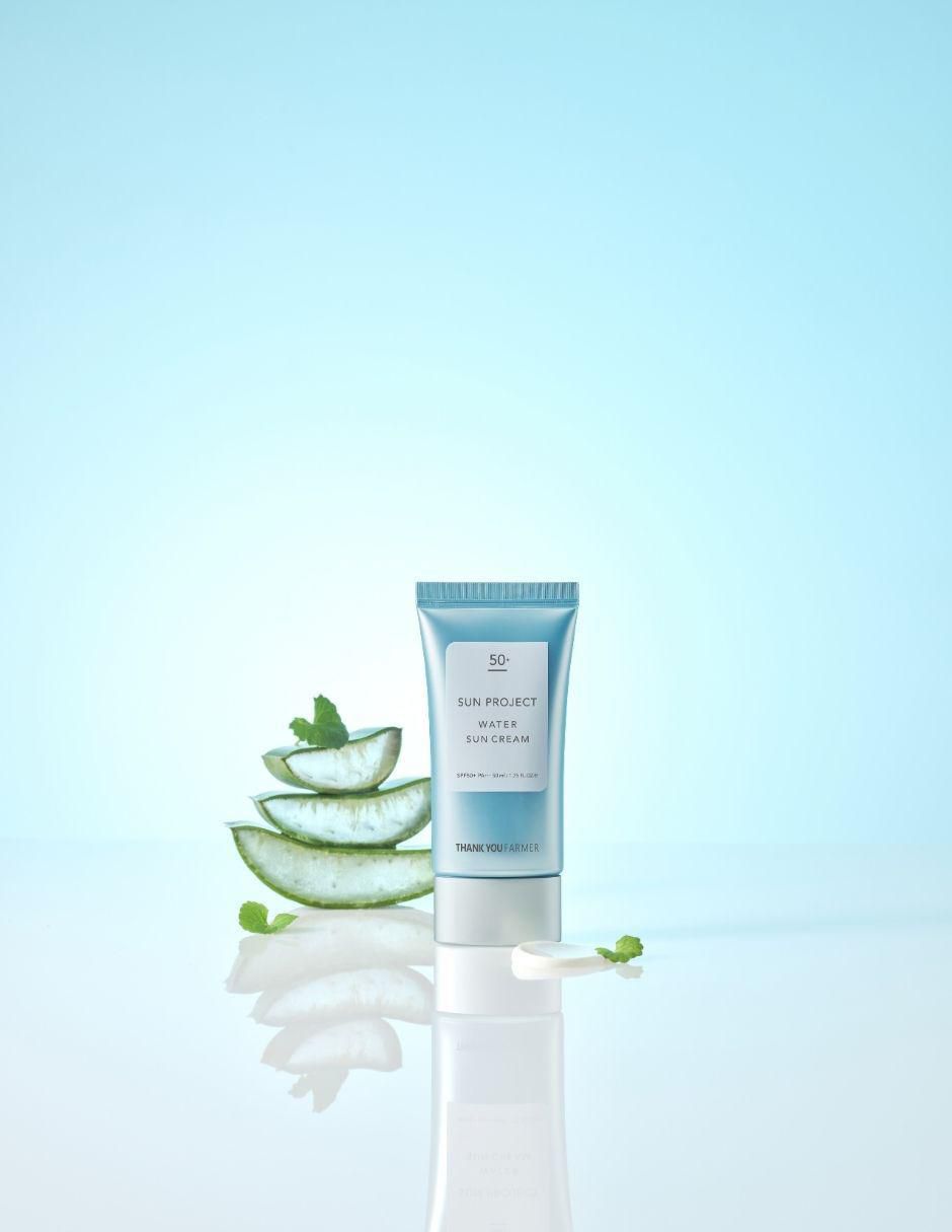 Protector solar FPS 50+ Sun project water sun cream 50 ml 4
