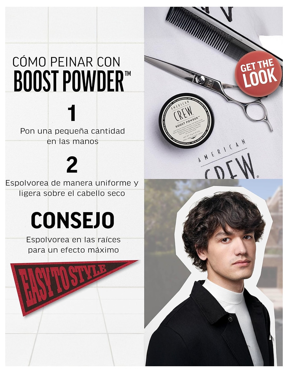 Polvo Texturizante para cabello lacio para fijar 6