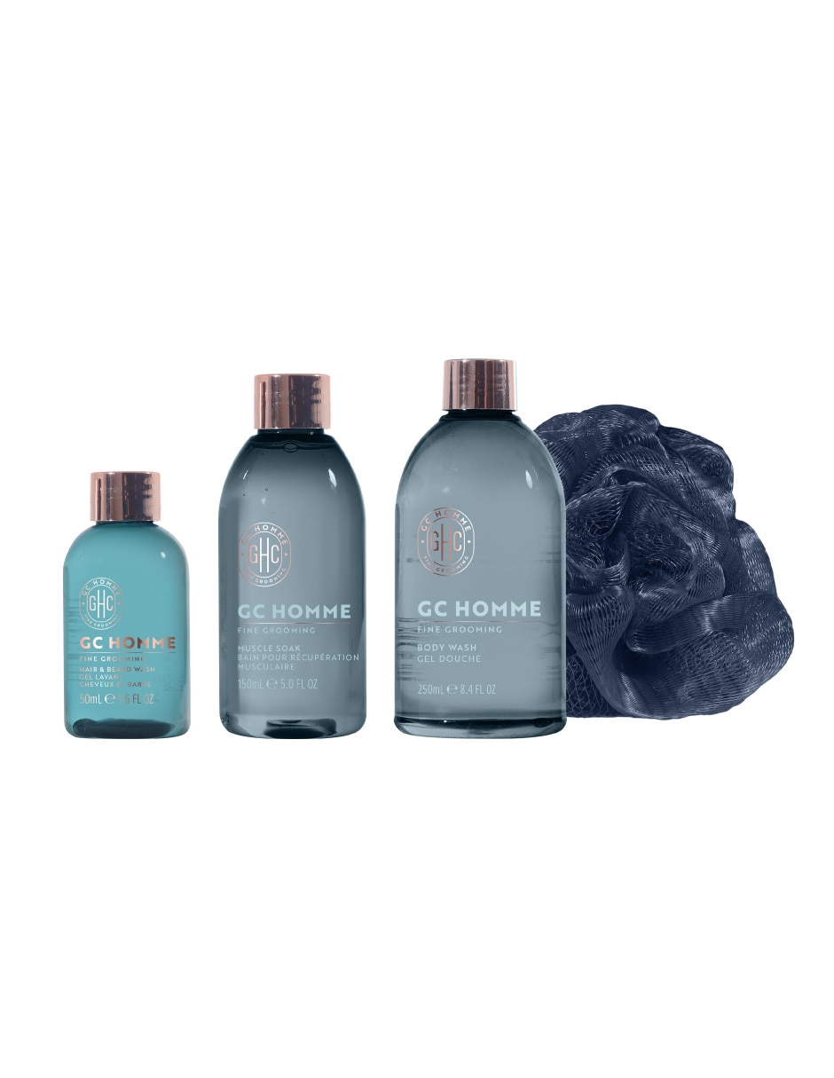Kit de shampoo y gel GC Homme Fine Grooming 450 ml 3