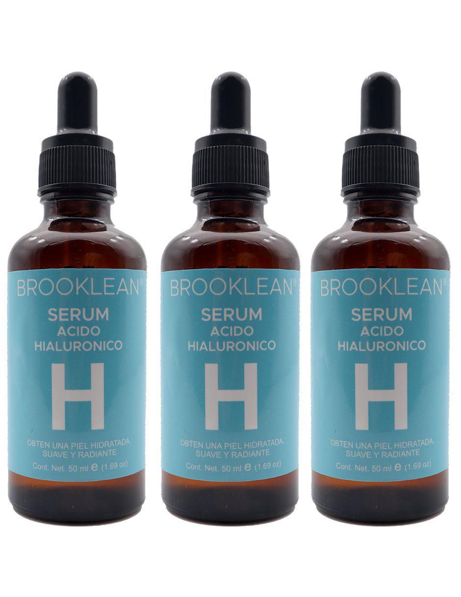 Set de sérum facial con acido hialurónico para hidratar todo tipo de piel