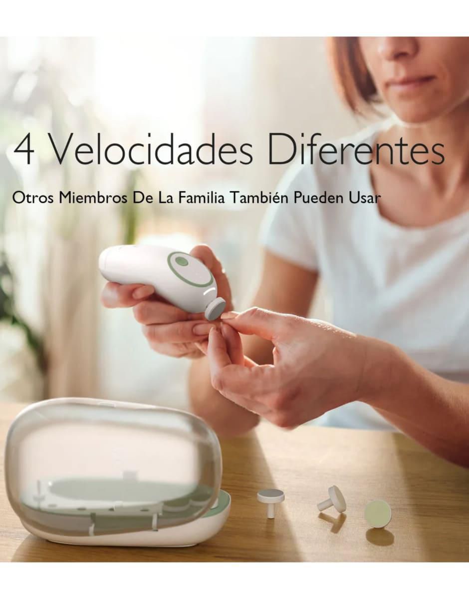 Kit lima eléctrico para uñas y pies 1 cara 5