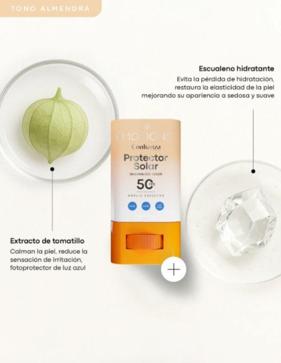 Protector solar en barra FPS 50 Confianza 25 g 2