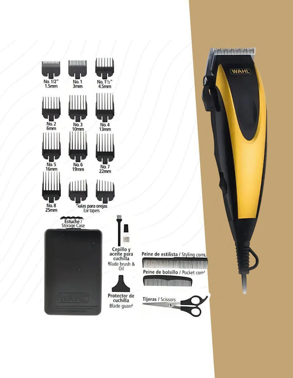 Kit recortadora para cabello, barba y cuerpo 8