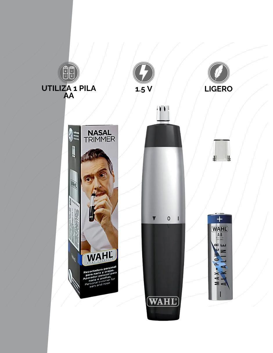 Kit rasuradora de vello facial y nasal 5