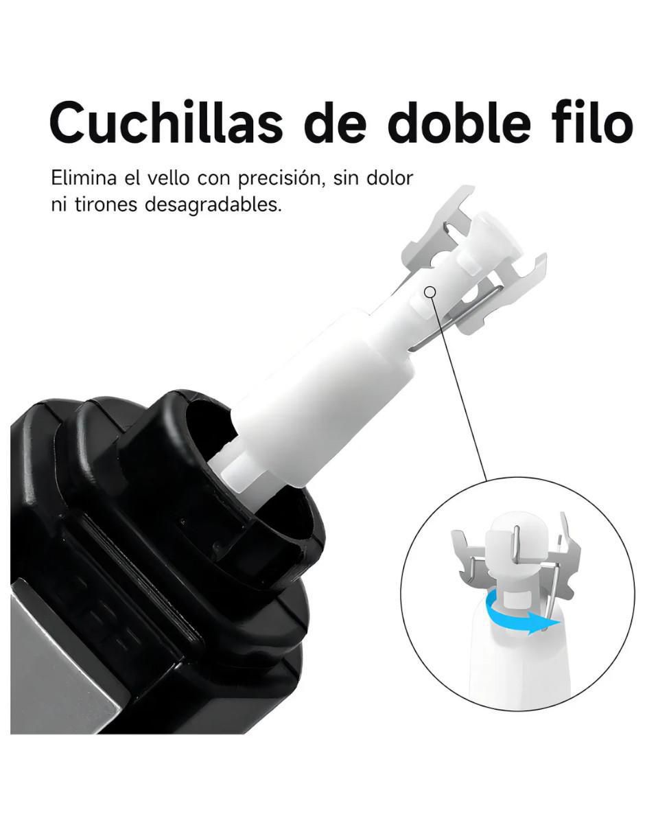Rasuradora de vello facial y nasal 4