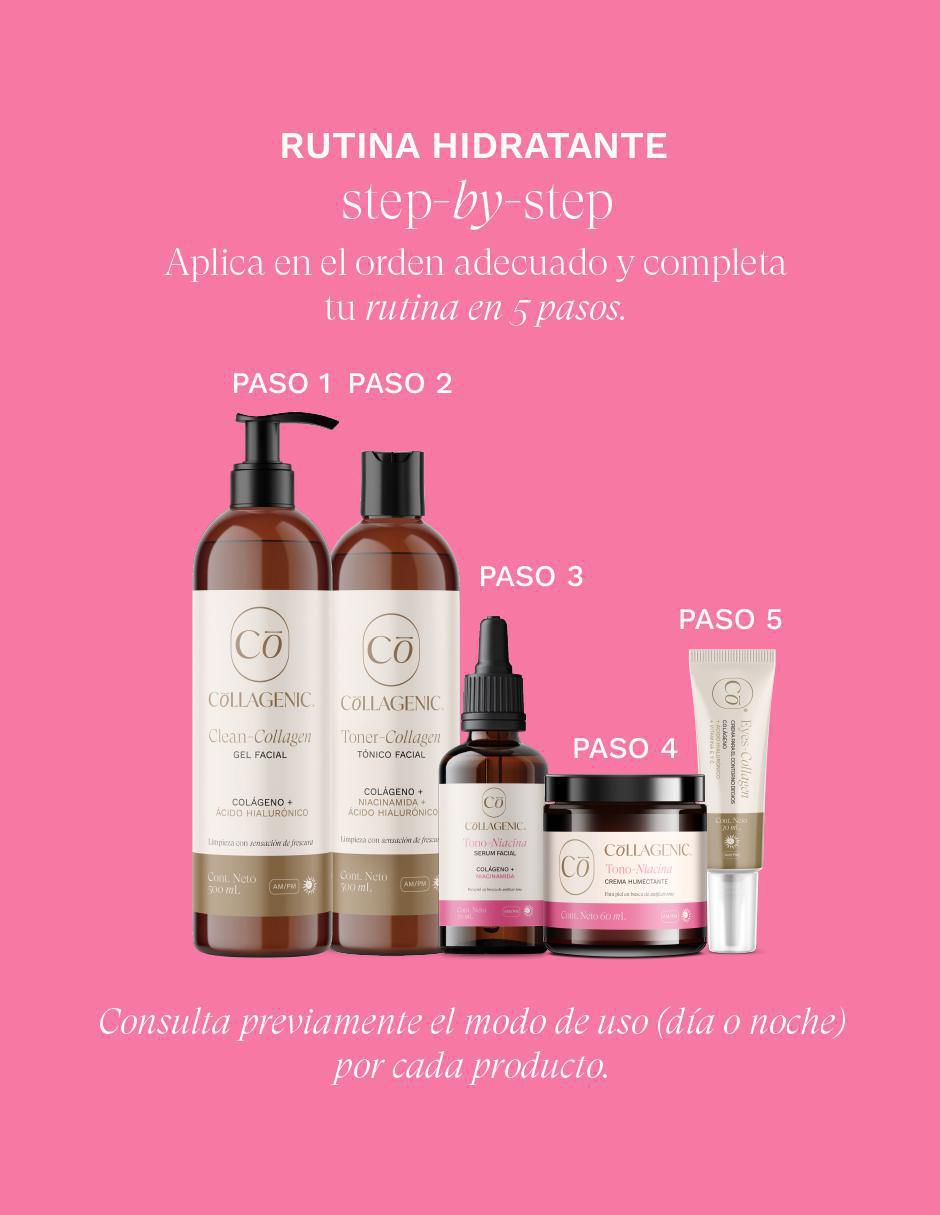 Kit tratamiento facial 3 en 1 limpieza + tono uniforme hidrata, protege y limpia Premium 8