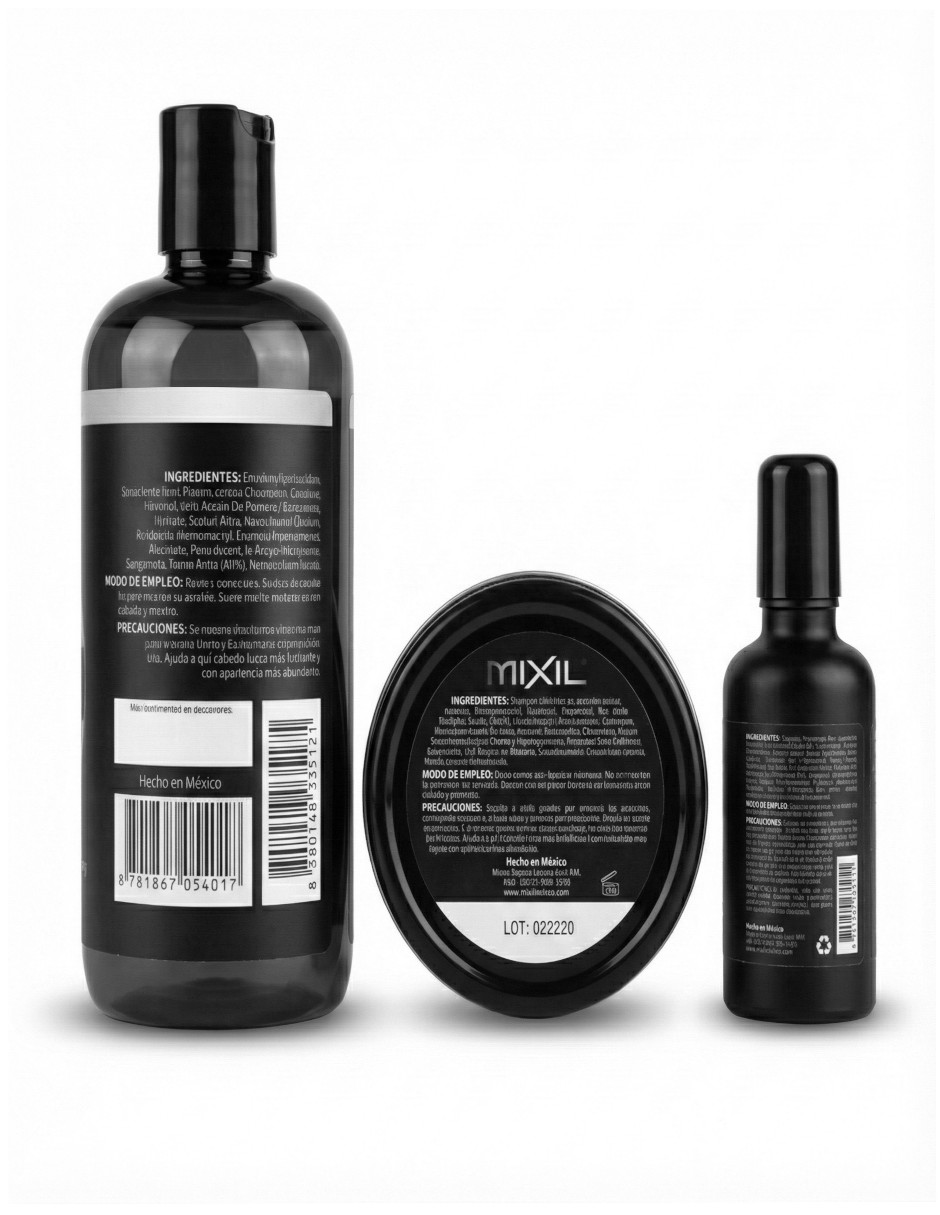 Set de shampoo fortalecedor 2