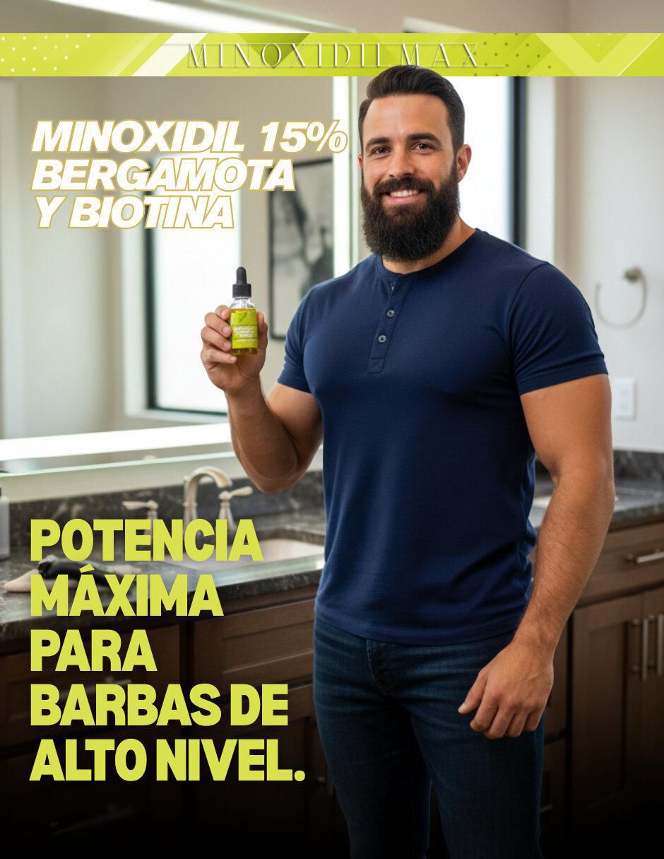 Tratamiento auxiliar en el crecimiento de cabello y barba 4