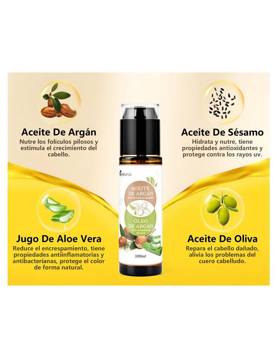 Tratamiento capilar aceite de argán aloe vera 3