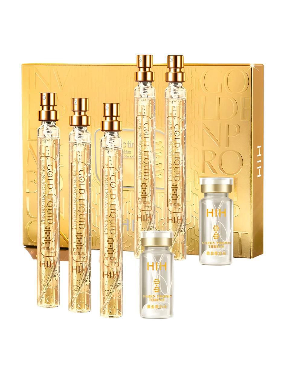 Set de sérum facial Gold Liquid Bouncing todo tipo de piel