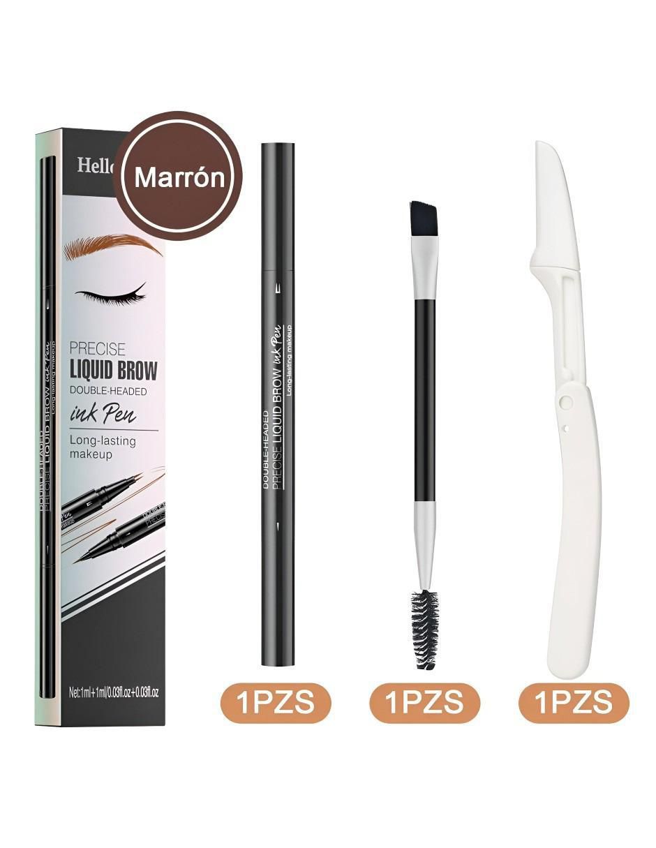 Delineador para cejas lápiz natural 4